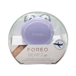 FOREO BEAR 2 GO Microcurrent Facial Toning Device In Lavender NEW, SEALED